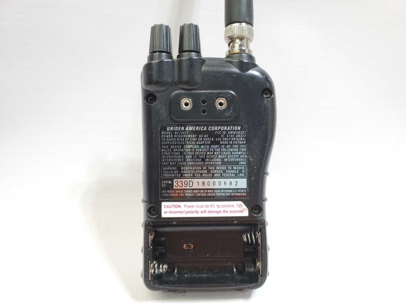 UNIDEN BC72XLT NASCAR 100 CHANNEL HANDHELD SCANNER +