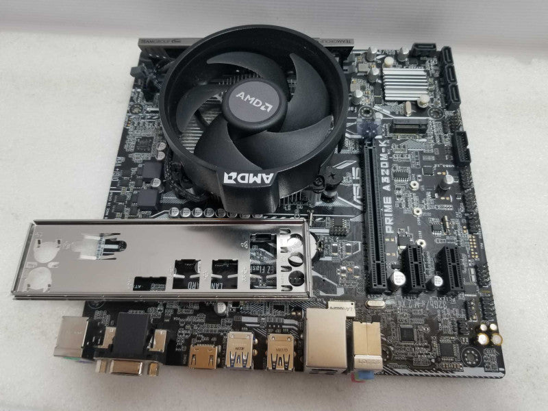 ASUS PRIME A320M-K - Ryzen 5 2400G 3.6GHz - 8GB RAM - Motherboard bundle ~