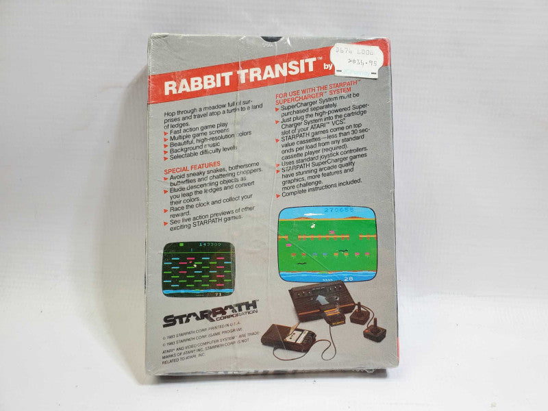 NEW SEALED rabbit transit Atari VCS game +
