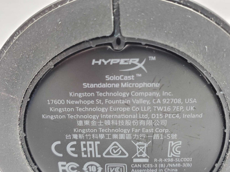 HyperX SoloCast Microphone (AS-IS) |