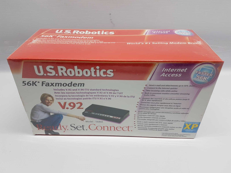 NEW U.S.Robotics 56K* FaxModem V.92  #