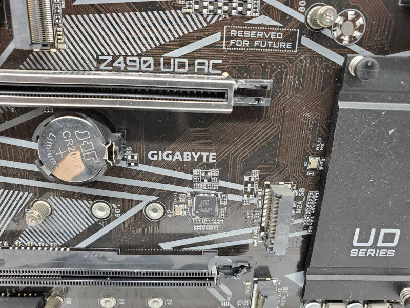 GIGABYTE Z490 UD AC LGA 1200 Intel Z490 ATX Motherboard with Dual M.2 (