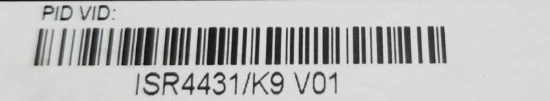 Cisco ISR4431/K9 Router ISR 4431 Security Router ~