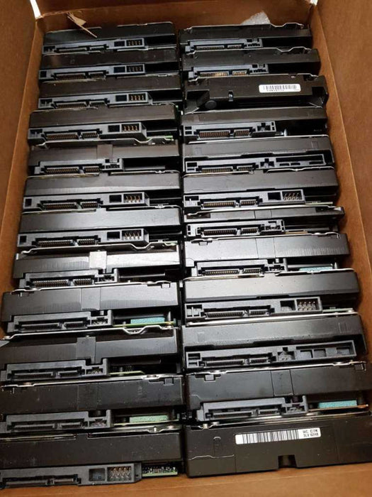 Two boxes of 2TB 3.5\\'\\' SATA HDDs mixed brands - 48 PCS