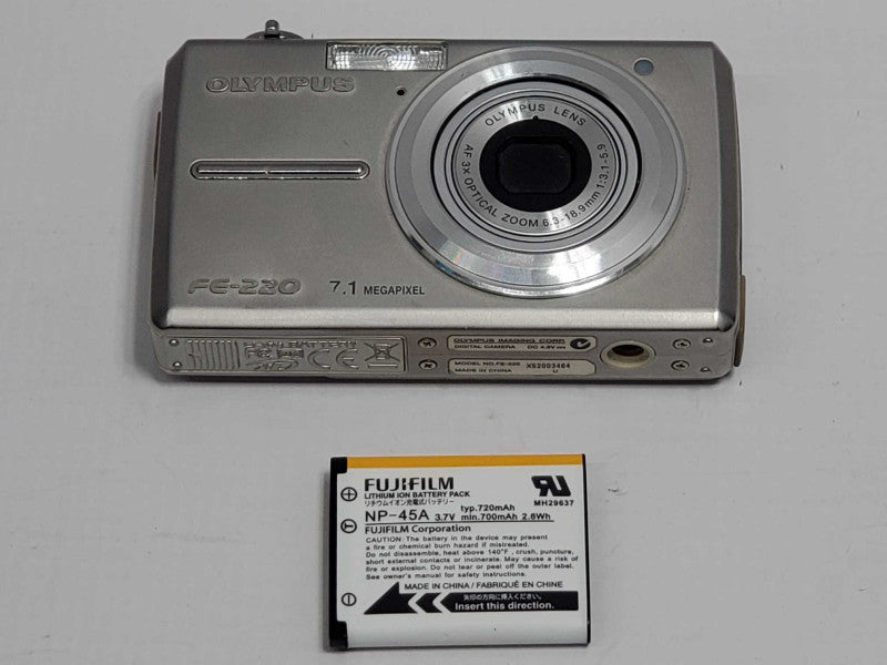 Olympus FE-220 7.1MP Digital Camera |