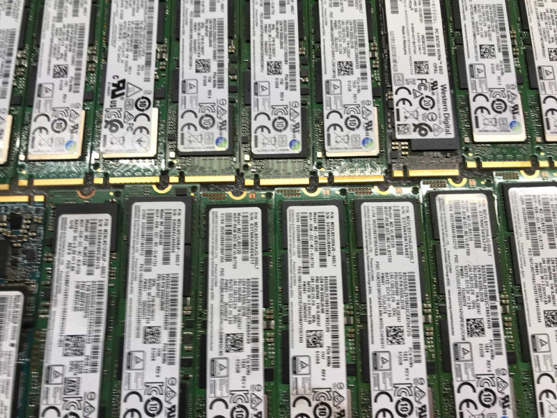 1x Misc brand 512GB M.2 80mm SSD +