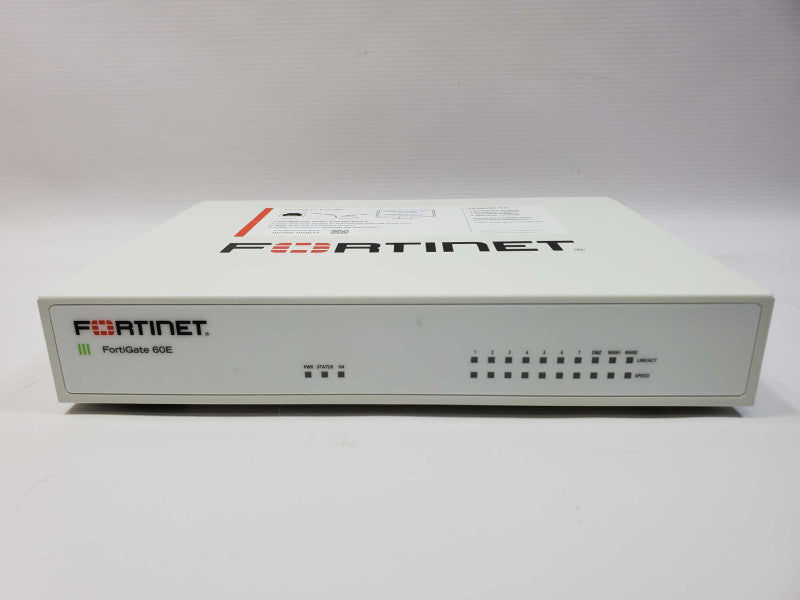 Fortinet Fortigate-60E FG-60E Network Security Firewall w/ AC Adapter (