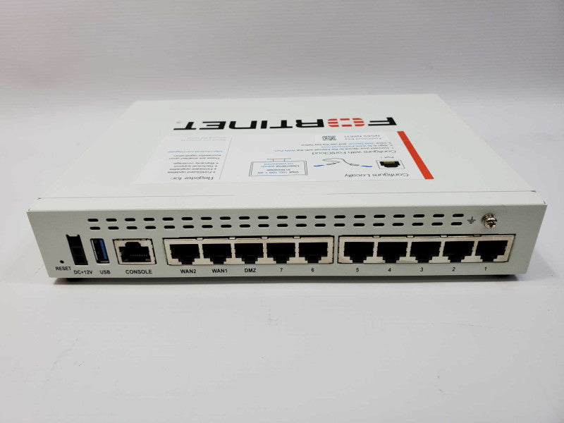 Fortinet Fortigate-60E FG-60E Network Security Firewall w/ AC Adapter (