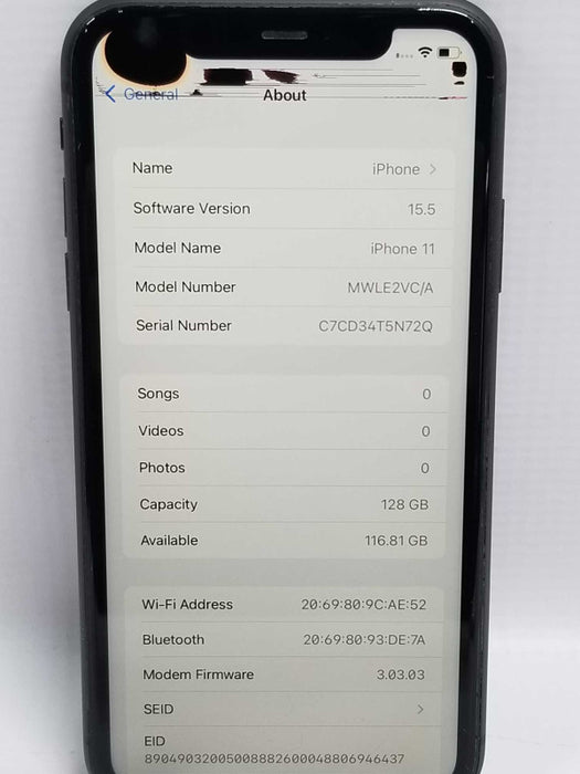 Apple iPhone 11 128GB Smart Phone, Unlocked, Read