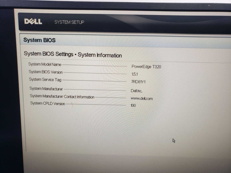 Dell PowerEdge T320 8B LFF 6-Core E5-2420 v2 2.20GHz 24GB RAM