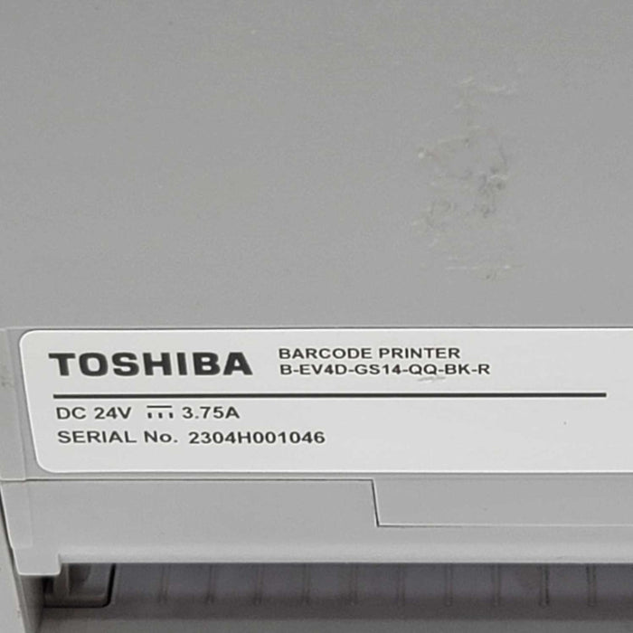 Toshiba B-EV4D-GS14-QQ-BK-R Thermal Label Printer =