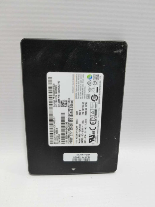 Samsung PM871 MZ-7LN2560 256 GB Lenovo PN SSD0E97935 00KT009 SSD 2,5 SATA III ~