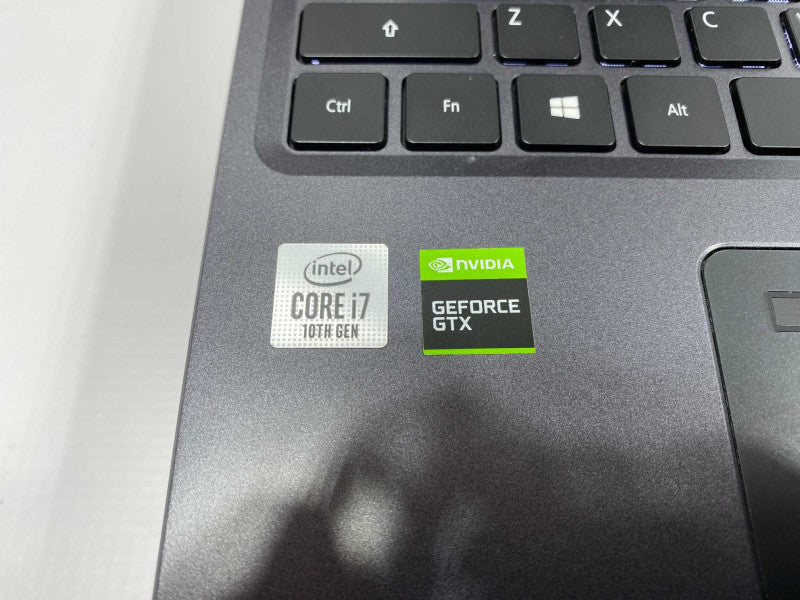 Acer Aspire 7 N19C5 with i7-10750H CPU 16GB RAM & 512GB NVME Storage  -
