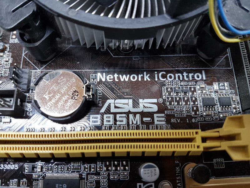 CPU/Motherboard combo i5-4440 @ 3.10ghz / 4gb ram / ASUS B85M-E Motherboard #
