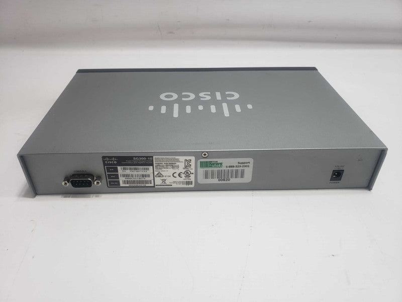 Cisco SG 300 10-port Gigabit Managed Switch SG300-10 FACTORY RESET