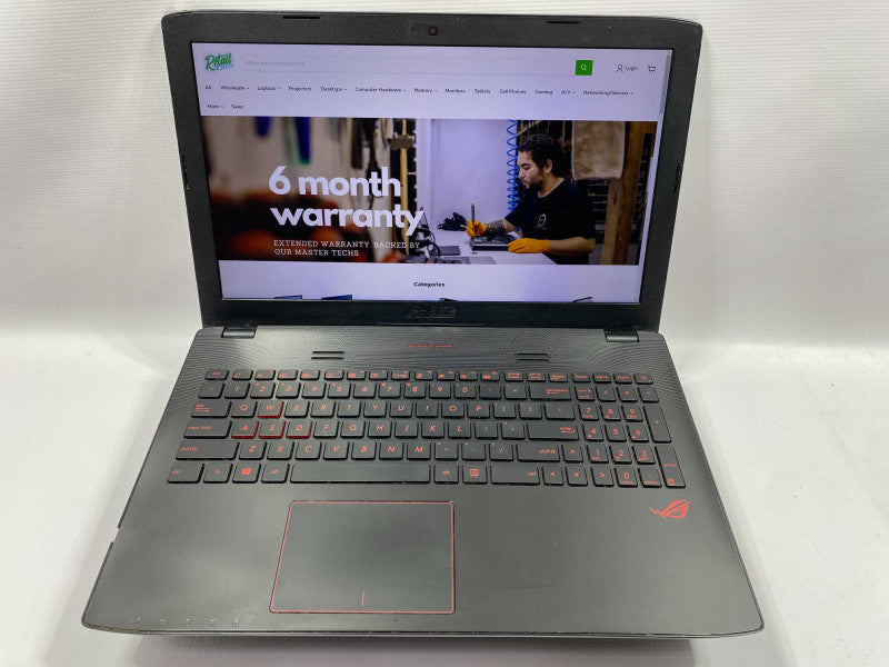 ASUS GL552V with i7-6700HQ 8GB RAM & 1TB Hard Drive READ  -