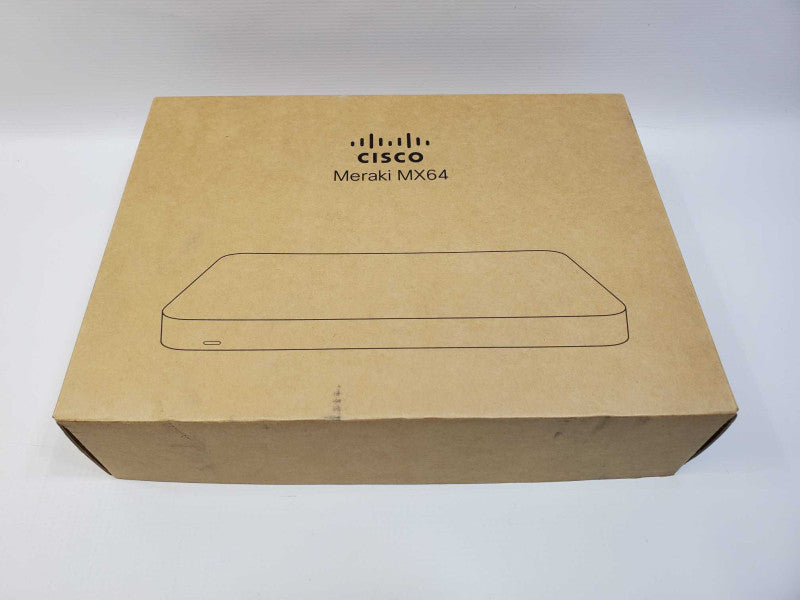 Cisco Meraki MX64-HW Cloud Managed Firewall [Unclaimed] (