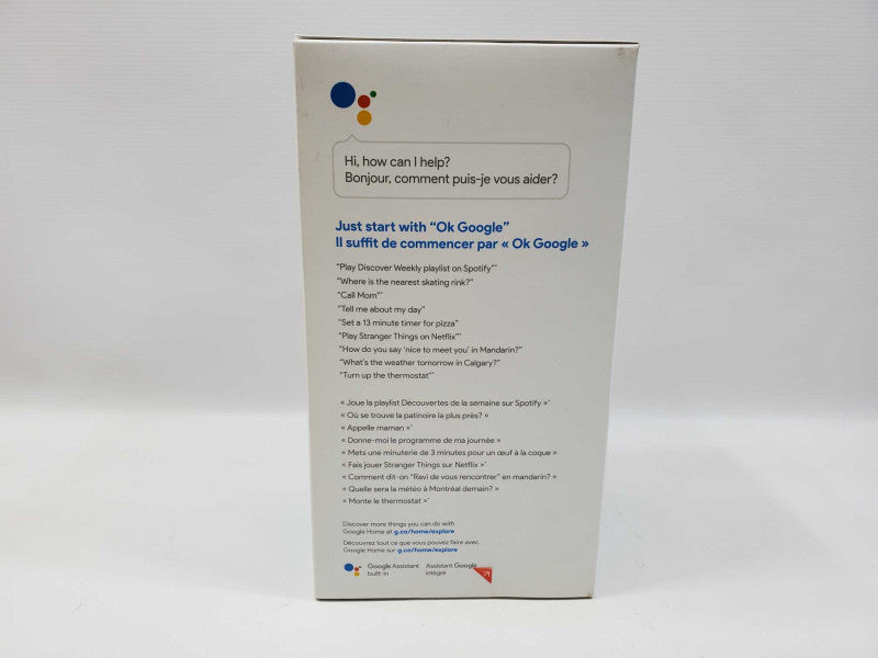 Google Home Smart Speaker 8818A9QL5M [Sealed] (