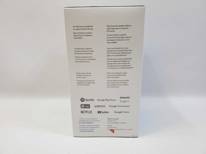 Google Home Smart Speaker 8818A9QL5M [Sealed] (