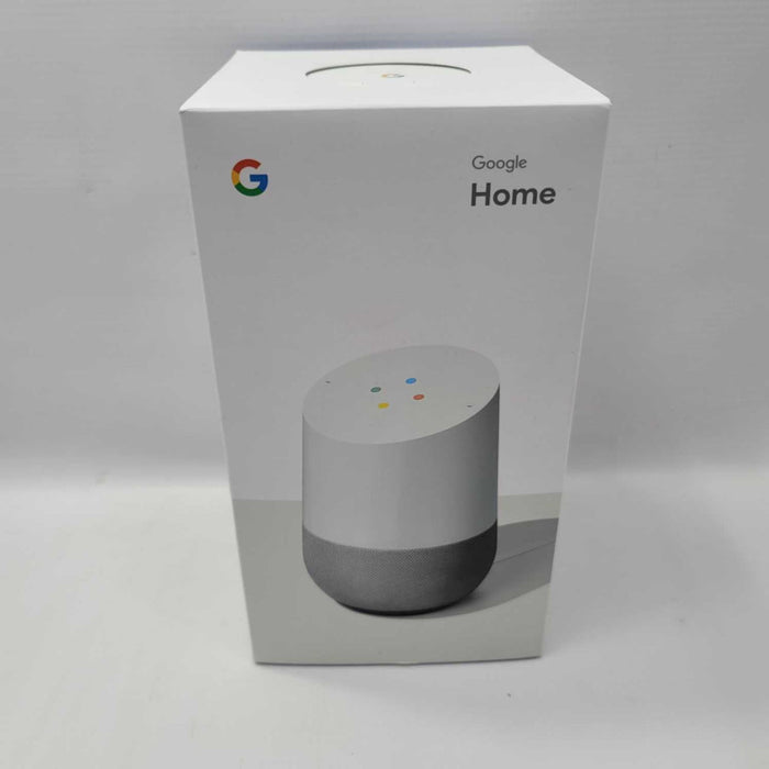 Google Home Smart Assistant - White Slate NEW IN BOX MFG:2018 =
