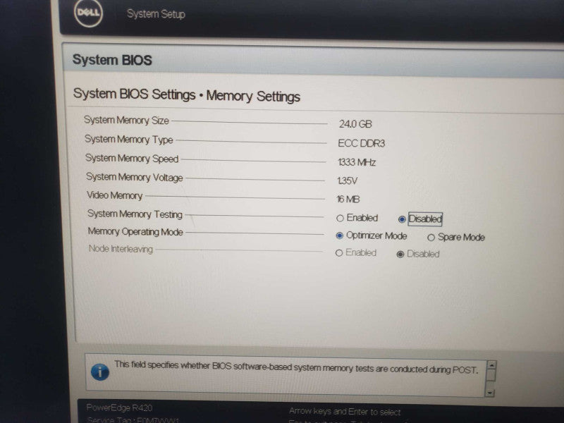 DELL POWEREDGE SERVER R420 1x Xeon E5-2420 @ 1.90GHz  24 GB RAM