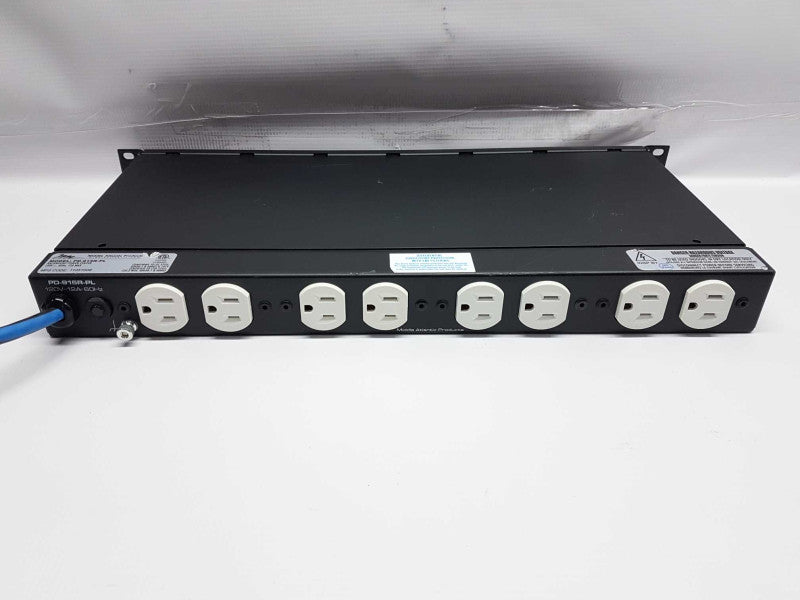 Middle Atlantic PD-915R-PL 9 Outlet 120v Rackmount Power Center Power Strip #