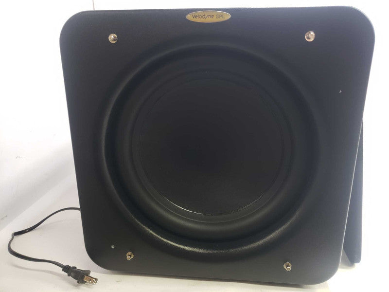 Velodyne SPL Series II 8\\" 1000w Powered Subwoofer SPL8BGII Black FOR PARTS
