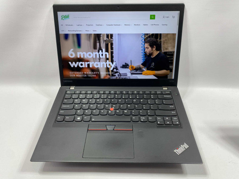 Lenovo ThinkPad T470s with i7-7600U CPU 16GB RAM & 256GB SSD  -