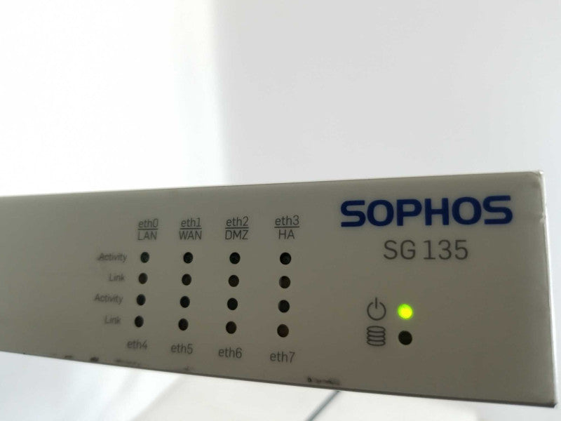 Sophos SG-135 Rev 2 UTM Firewall Security Appliance 8-Port, NO AC Adapter ~