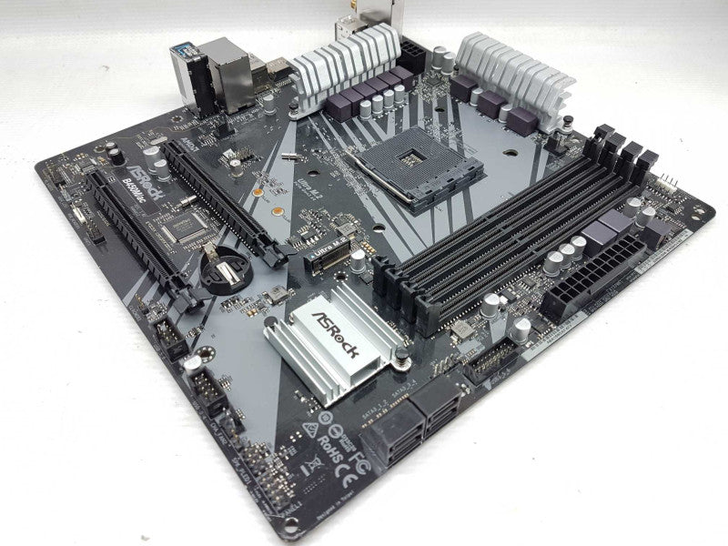 Asrock B450M/ac Motherboard DDR4 AM4 - READ #