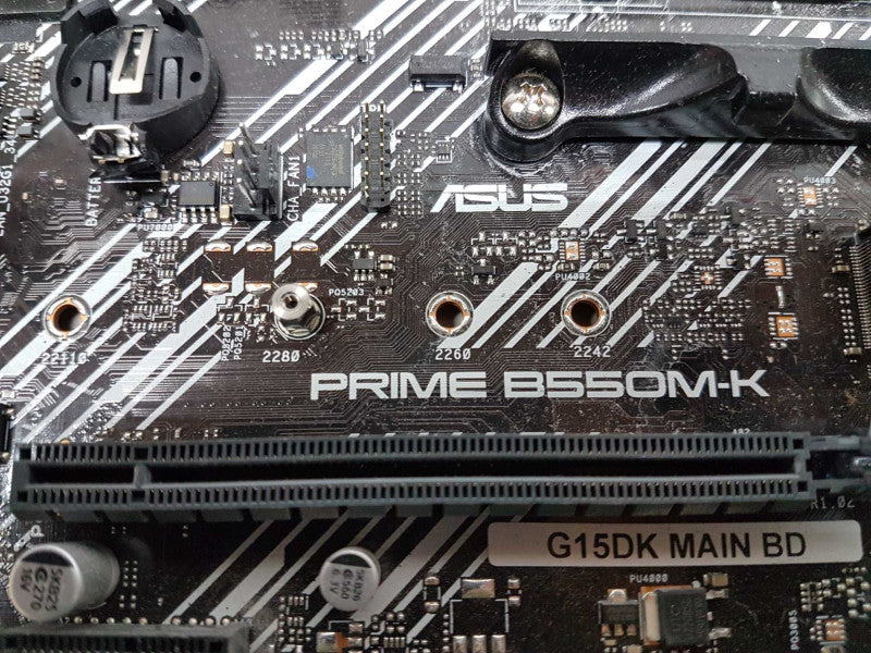 ASUS Prime B550M-K DDR4 AM4 motherboard - read #