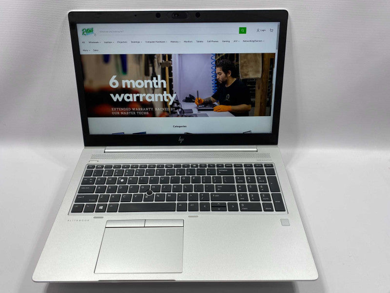 HP EliteBook 850 G5 with i5-8250 8GB RAM & 256GB SSD Storage  -