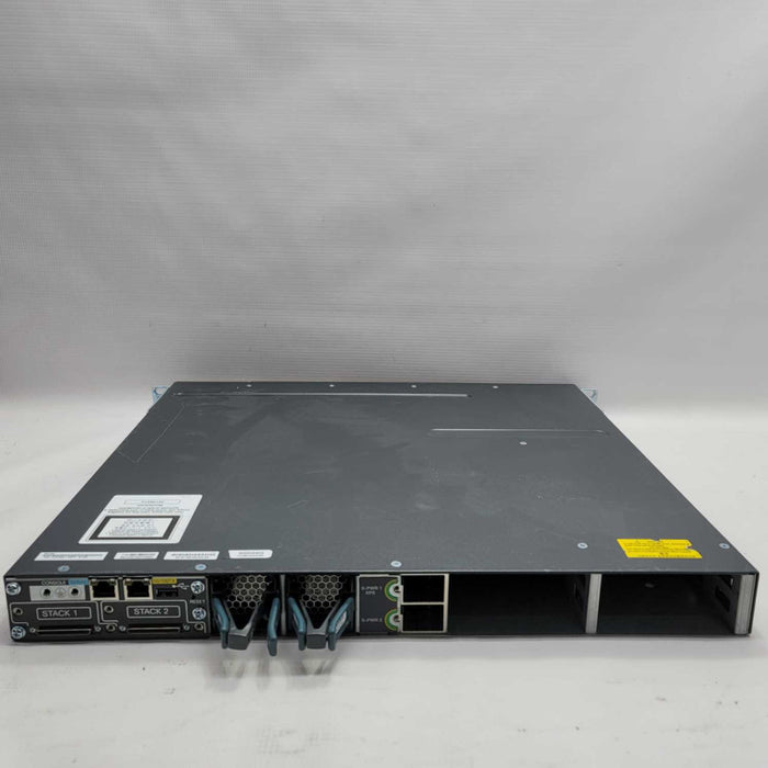Cisco Catalyst WS-C3750X-48PF-S V02 48 Port Gigabit PoE No PSU Network Switch =
