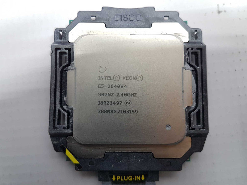 Intel xeon E5-2640 V4 @ 2.40ghz / 10C 20T / 3.40ghz boost #
