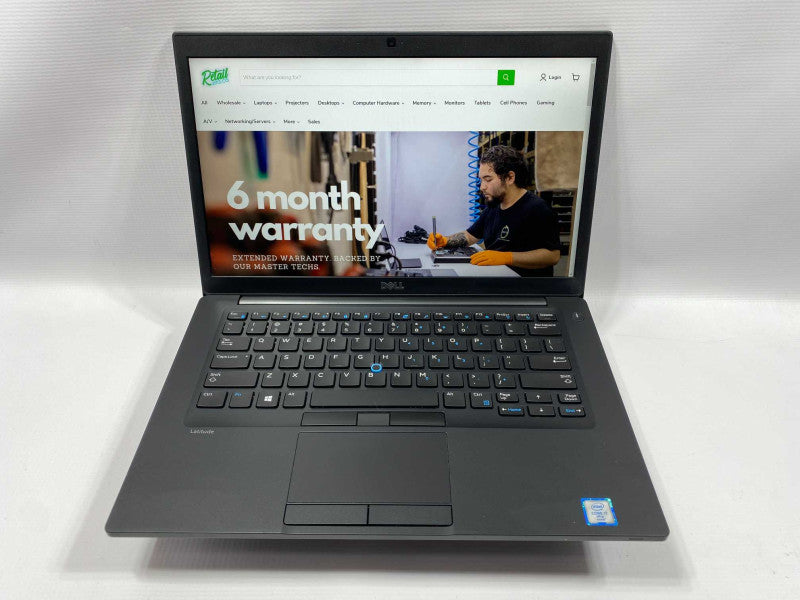 DELL Latitude 7480 with i7-6600U CPU 8GB RAM & 256GB NVME storage  -