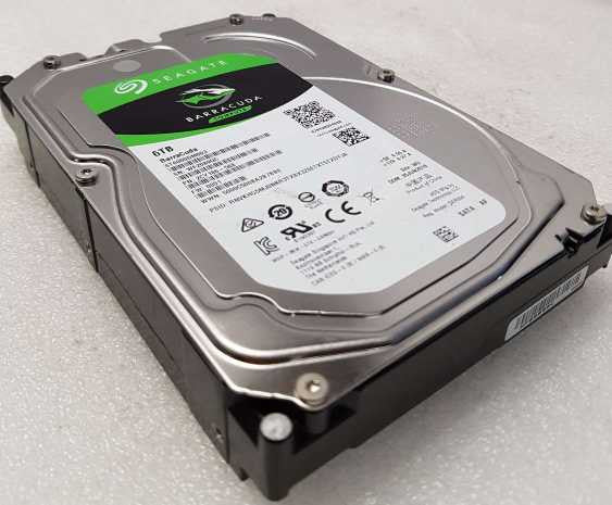 1x 6TB  SEAGATE BARRACUDA   SATA 3.5  HARD DRIVE