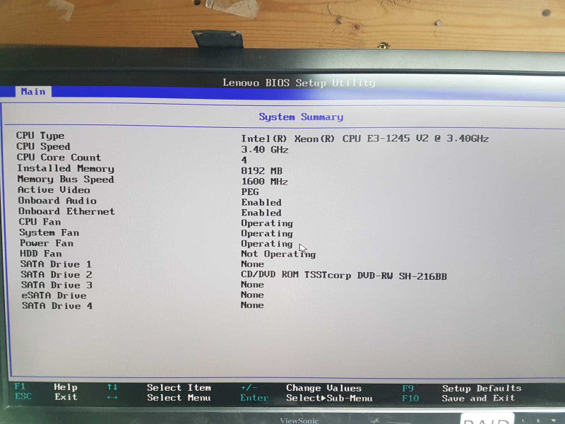 Lenovo Thinkstation E31 Xeon E3-1245 V2 @ 3.40ghz / 8gb ram / Quadro 2000 #