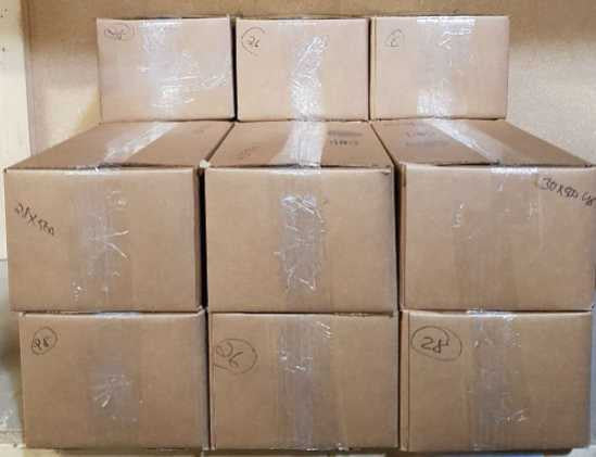 15 Boxes of 500GB 3.5\\'\\' SATA HDDs mixed brands - 412 PCS