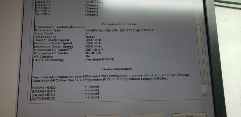 Dell precision T3610 Xeon E5-1603 @ 2.80ghz / 32gb ram / Quadro K4000 #