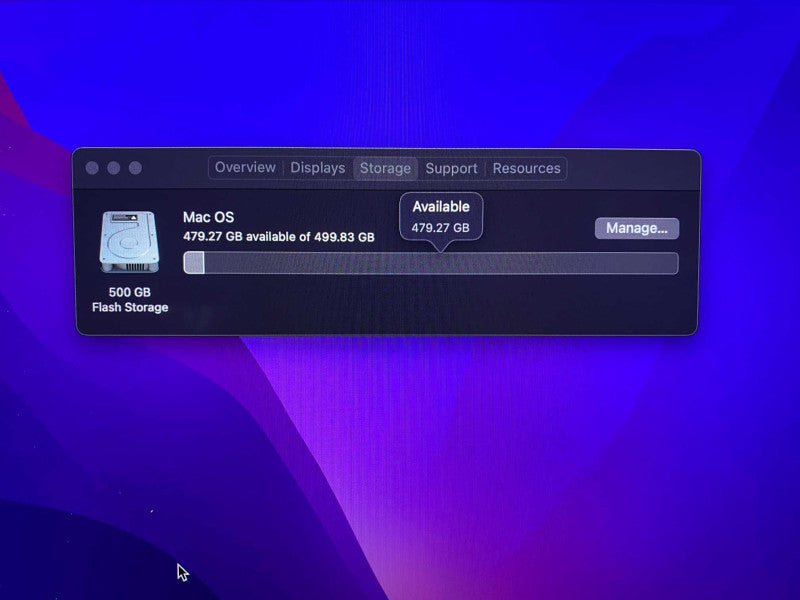 MacBook Pro 2016 13-inch with Intel i5 CPU 16GB RAM & 500GB Storage  -