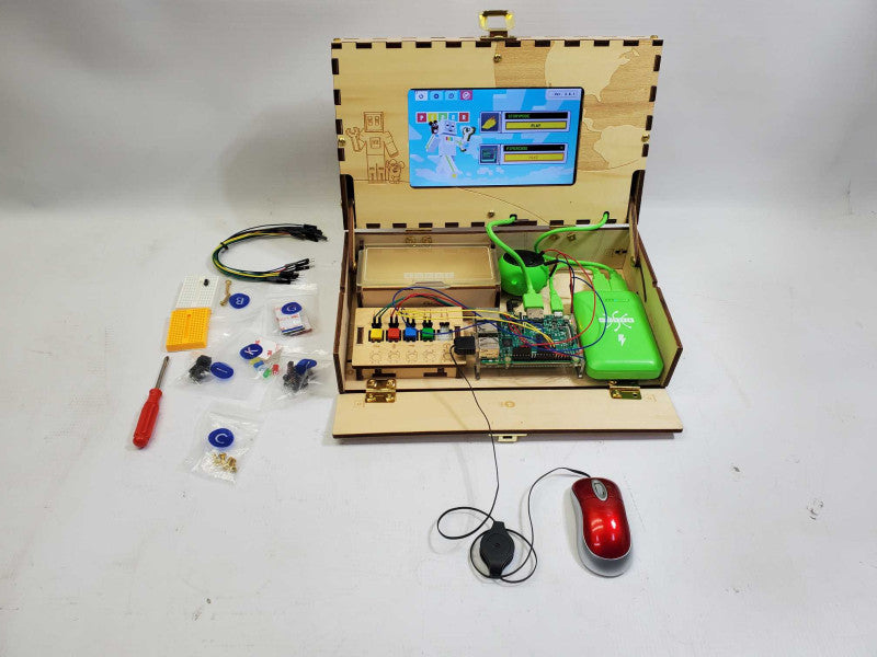 Pi Piper Computer Kit Raspberry Pi w Minecraft Game. STEM Education kit. +