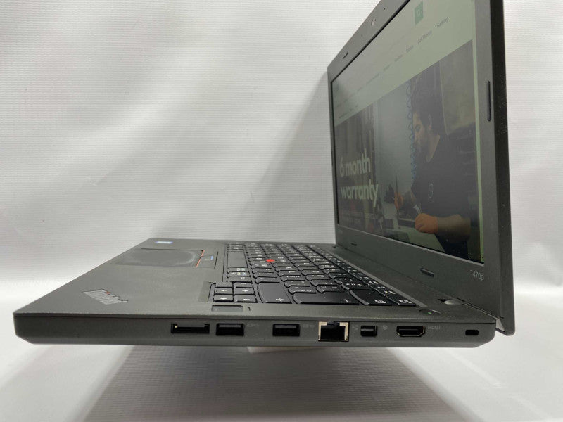 Lenovo ThinkPad T470p with i7-7820HQ CPU 16GB RAM 256GB SSD Storage  -