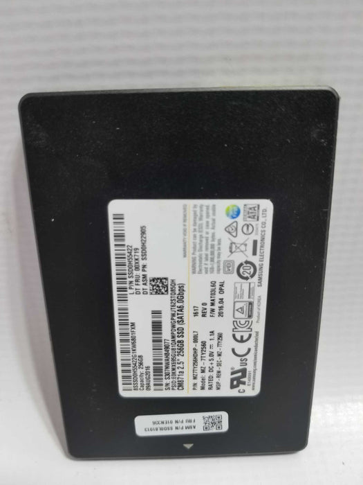 Samsung 2.5\\"  256GB SSD Sata 6.0Gbps, 90% Life Remaining ~