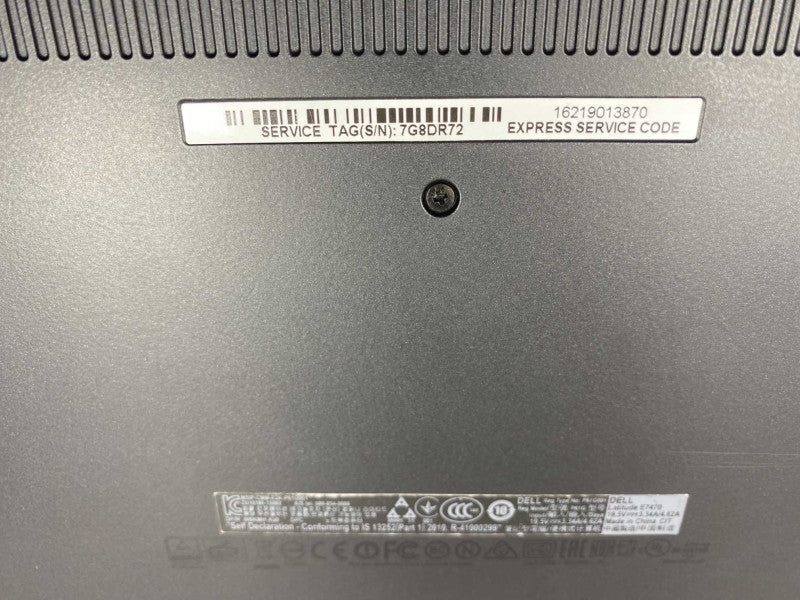 DELL latitude E7470 with i5-6200U CPU 8GB RAM 256GB SSD Storage  -