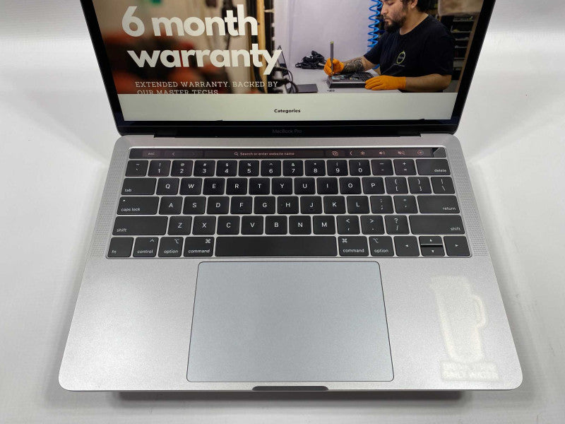 MacBook Pro 2019 13-inch TouchBar with Intel i5 CPU 16GB RAM & 250GB Storage -