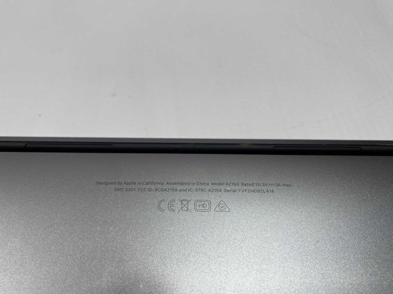 MacBook Pro 2019 13-inch TouchBar with Intel i5 CPU 16GB RAM & 250GB Storage -
