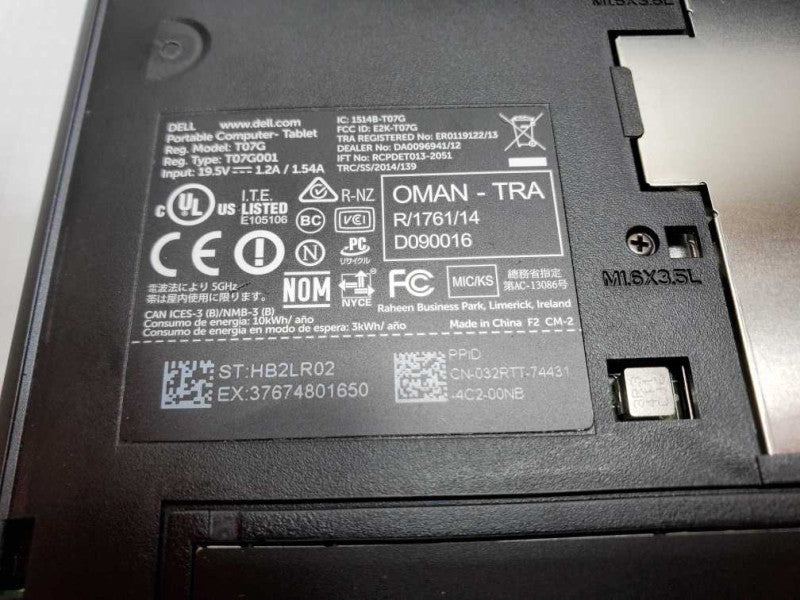 Dell Venue 11 PRO 7130 MS 10.3\\" Core i5-4210Y @ 1.5GHz 4GB DDR3 120GB SSD (