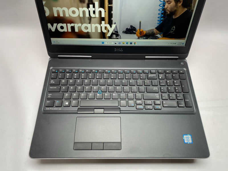 DELL Precision 7510 with i7-6820HQ 16GB RAM & 512GB NVMe Storage   -