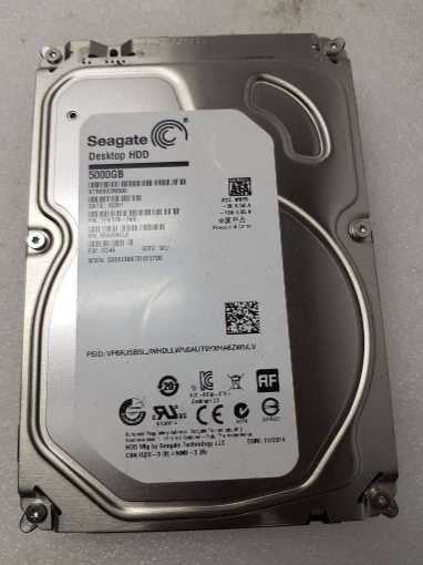 1x 5TB SEAGATE SATA 3.5 HARD DRIVE