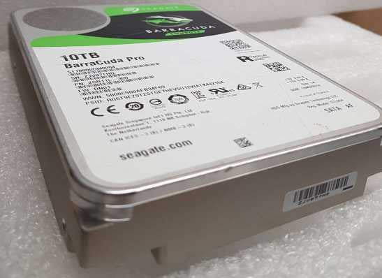 10TB 3.5\\" SATA HDD SEAGATE BARRACUDA PRO
